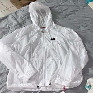 TOMMY HILFIGER WINDBREAKER white